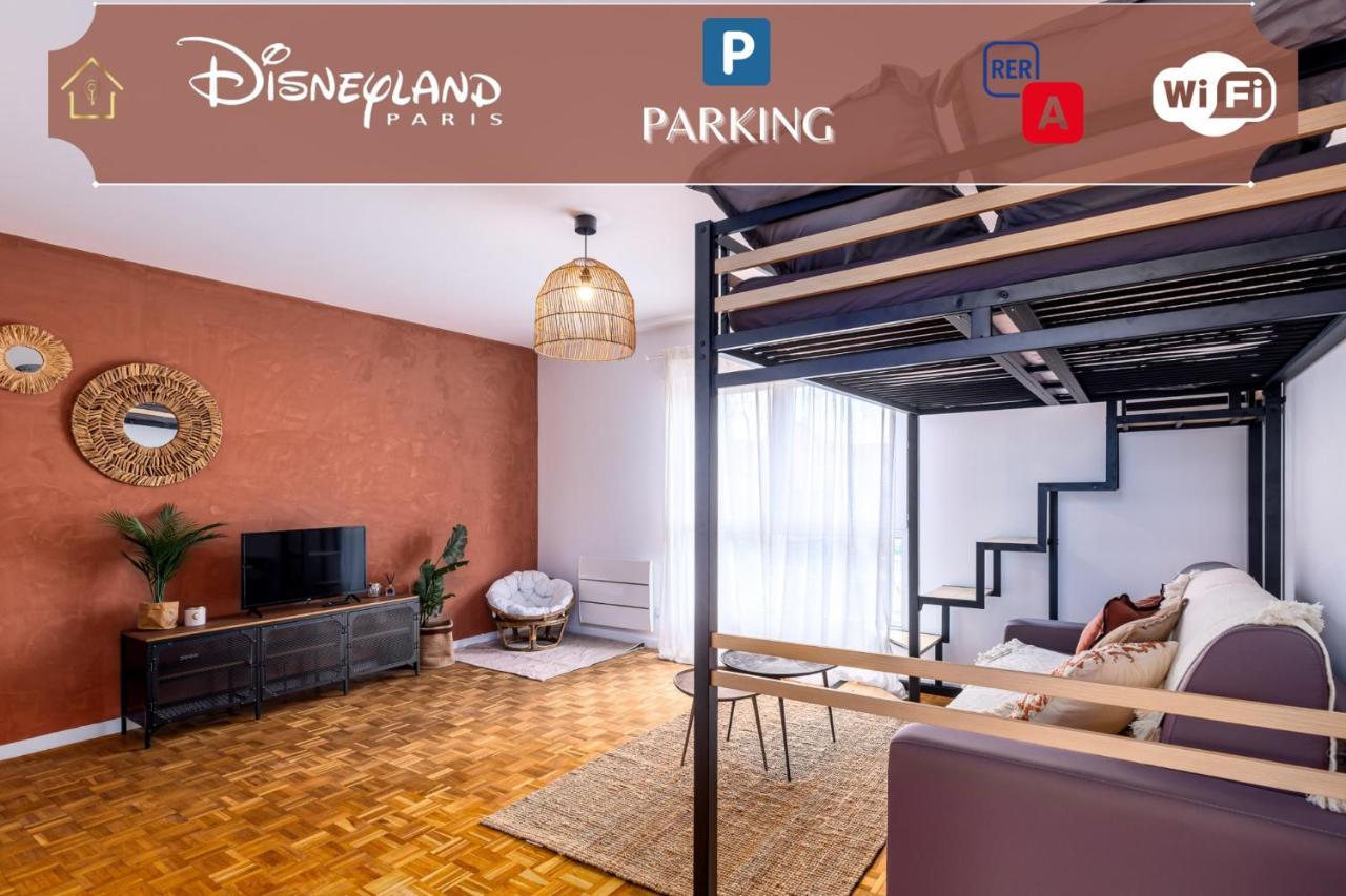 Appart'Hotel Sahara- Next To Disney Montévrain Exteriör bild